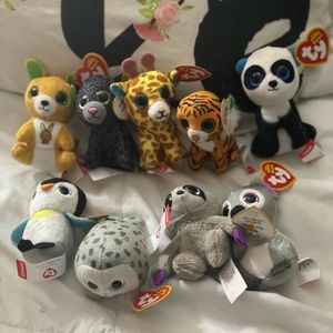 Teenie beanie babies